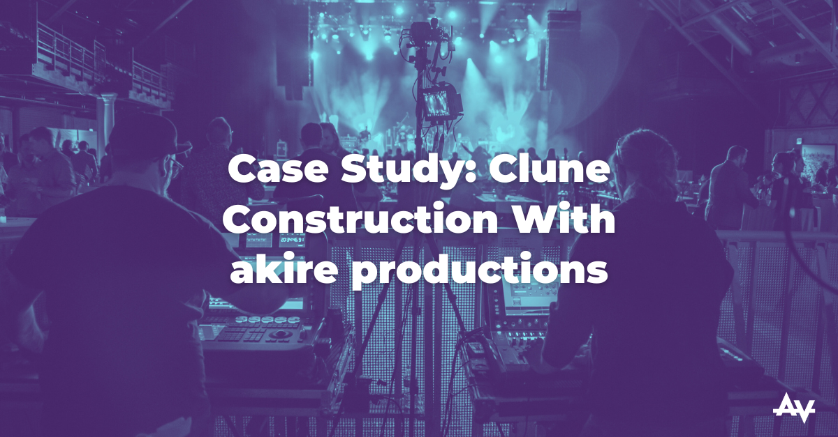 Case Study: Clune Construction With akire productions